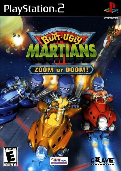 Playstation 2-Butt-Ugly Martians: Zoom or Doom Tweedehands