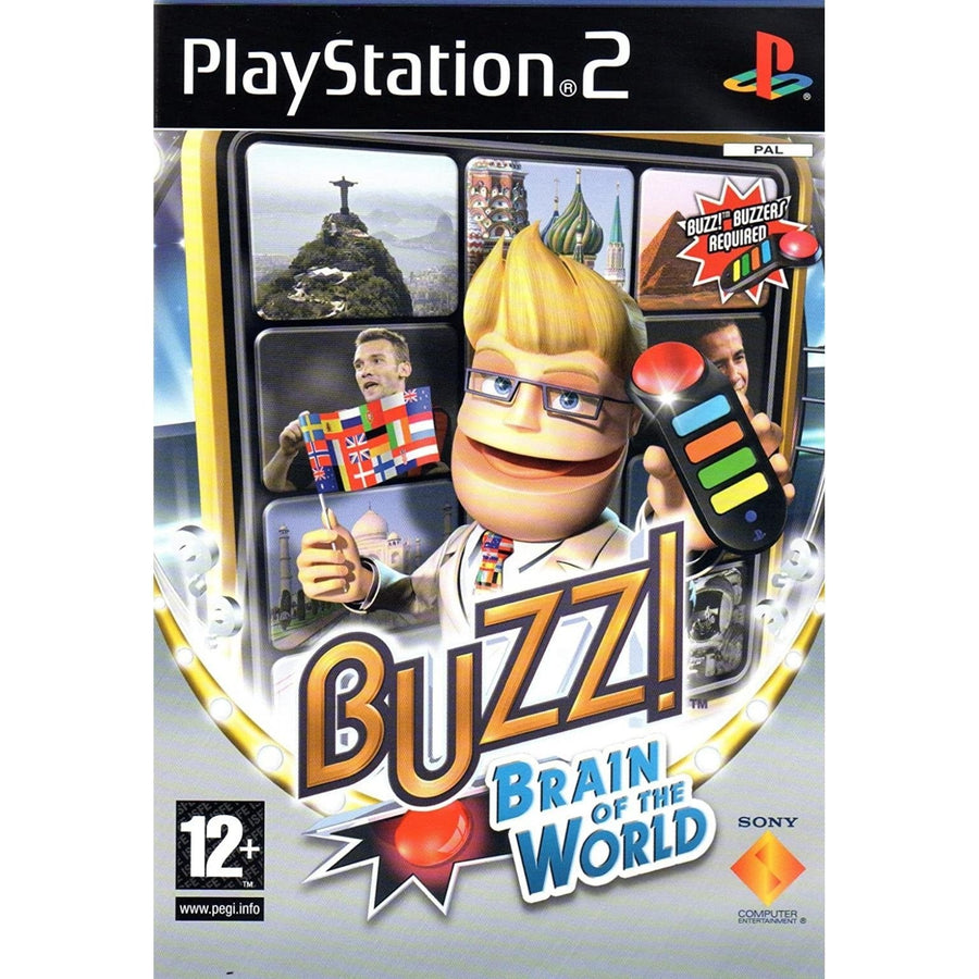 Playstation 2-Buzz!: Brain of the UK Tweedehands