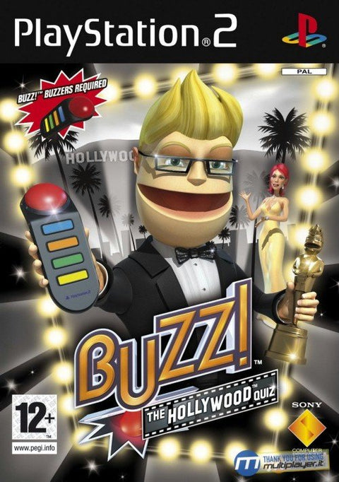Playstation 2-Buzz!: Hollywood Quiz Tweedehands