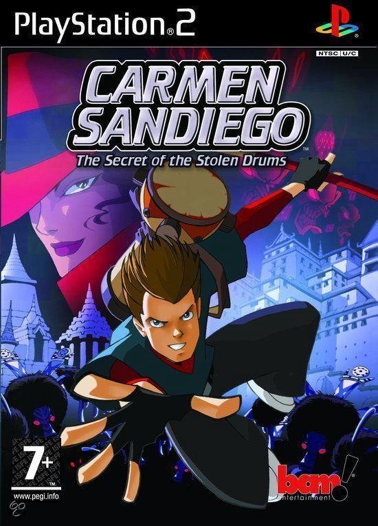 Playstation 2-Carmen Sandiego: The Secret of the Stolen Drums Tweedehands