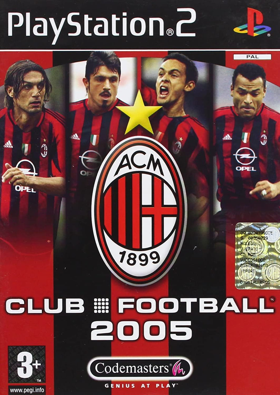 Playstation 2-Club Football: AC Milan Tweedehands
