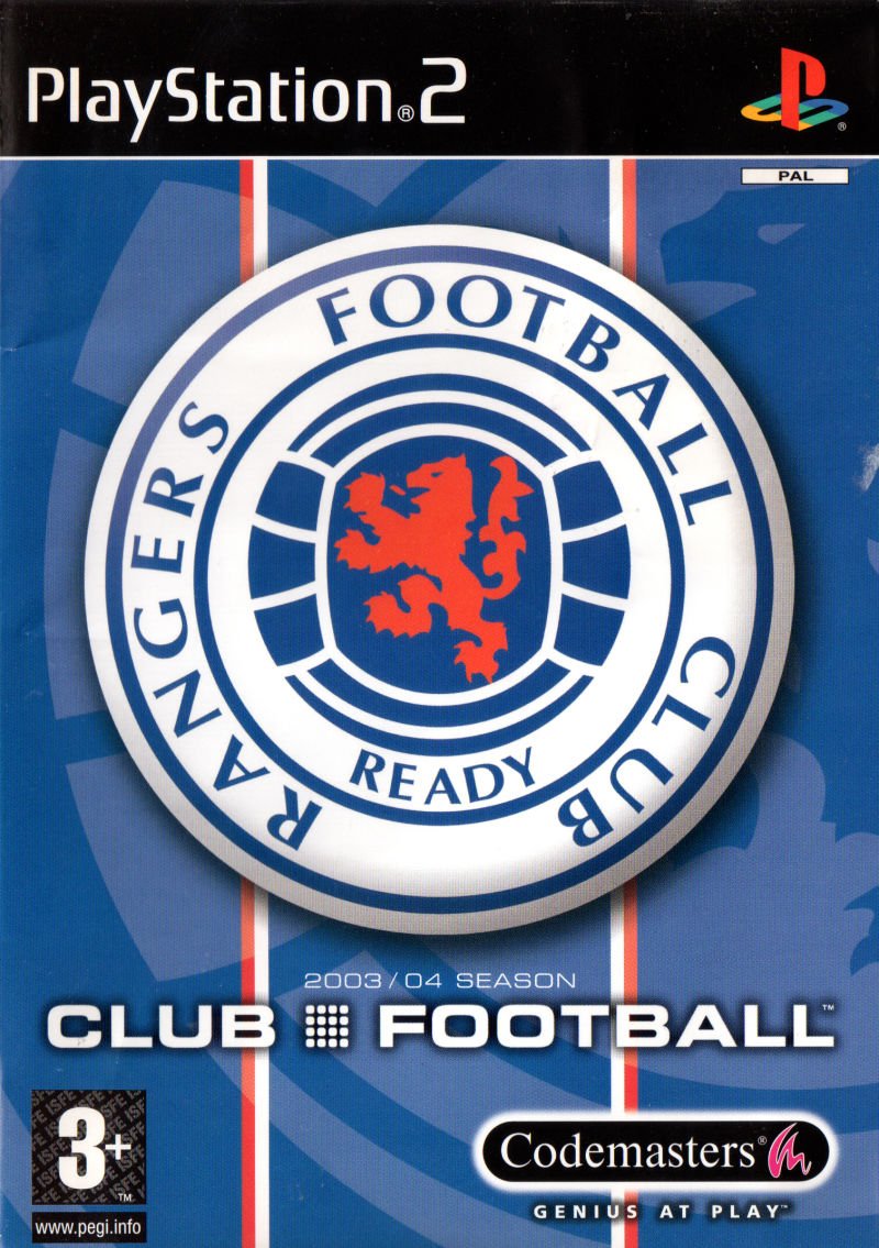 Playstation 2-Club Football: Rangers Tweedehands