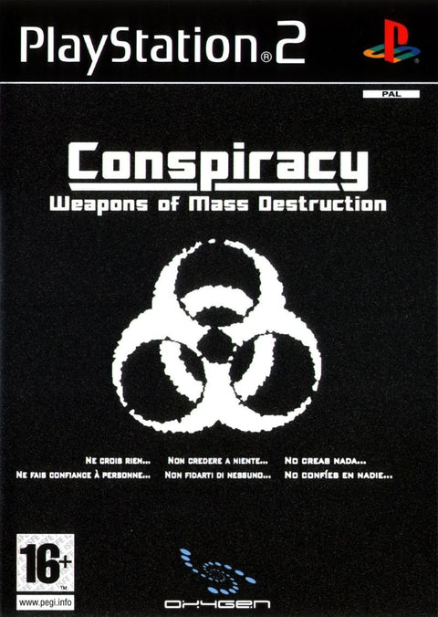 Playstation 2 Conspiracy: Weapons of Mass Destruction (Geseald)
