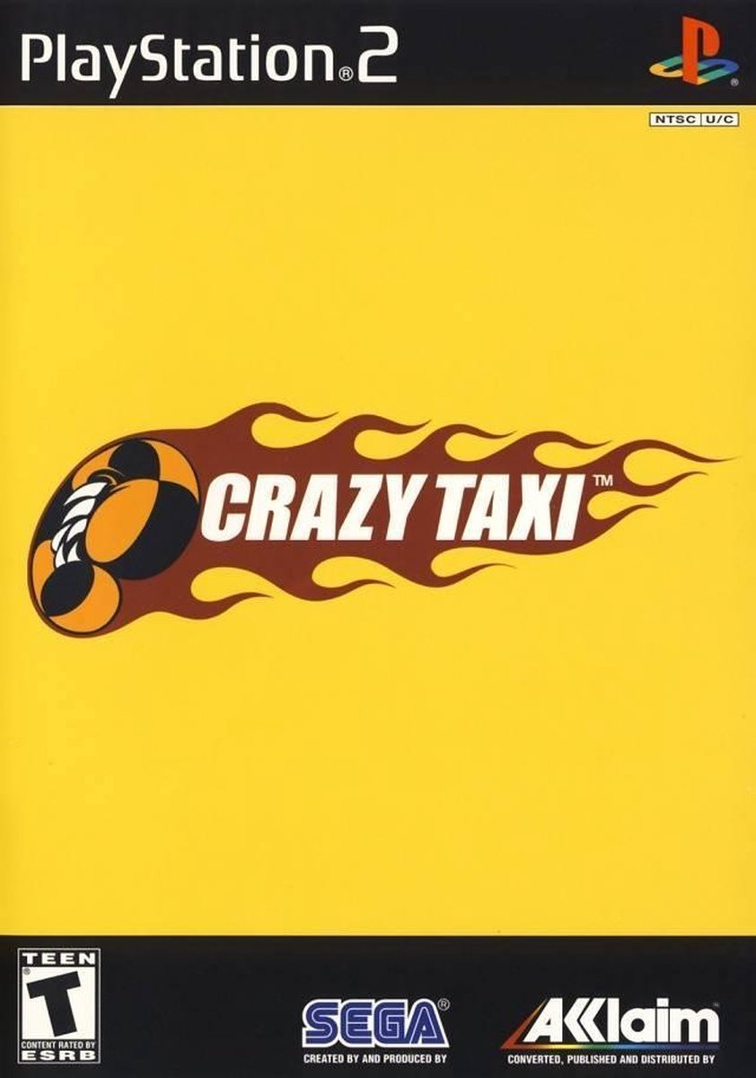 Playstation 2-Crazy Taxi Tweedehands