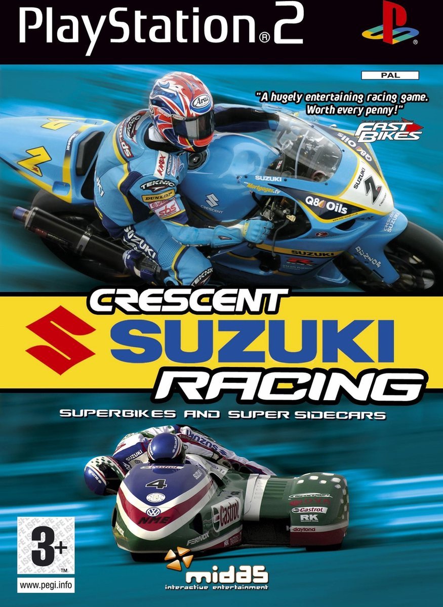 Playstation 2-Crescent Suzuki Racing: Superbikes and Super Sidecars Tweedehands
