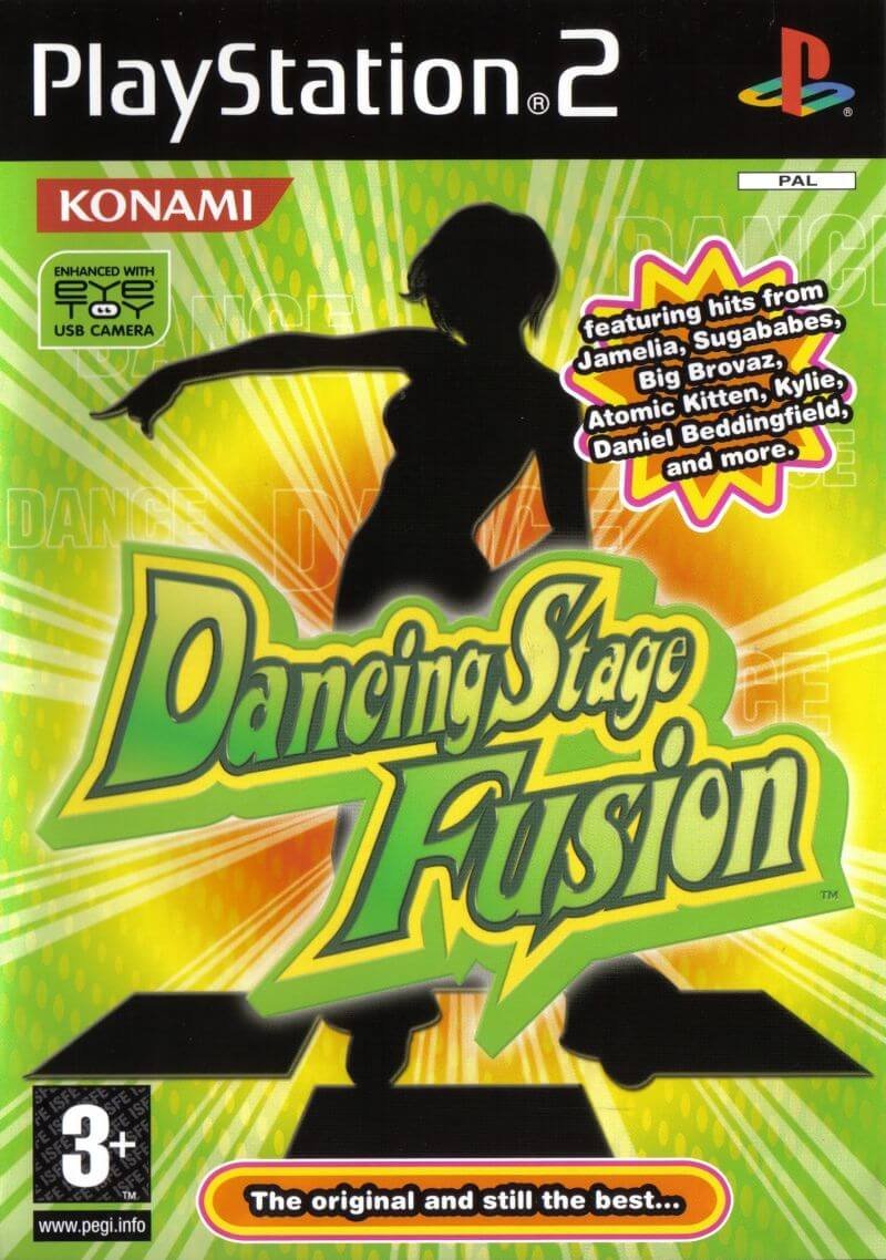Playstation 2-Dancing Stage Fusion Tweedehands