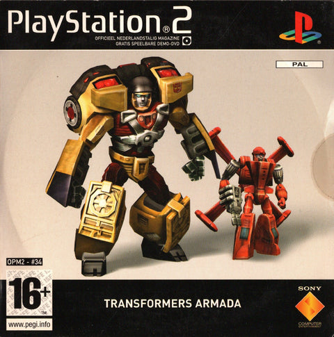 Playstation 2-Demo Disc: Transformers Armada (OPM2 - #34) Tweedehands