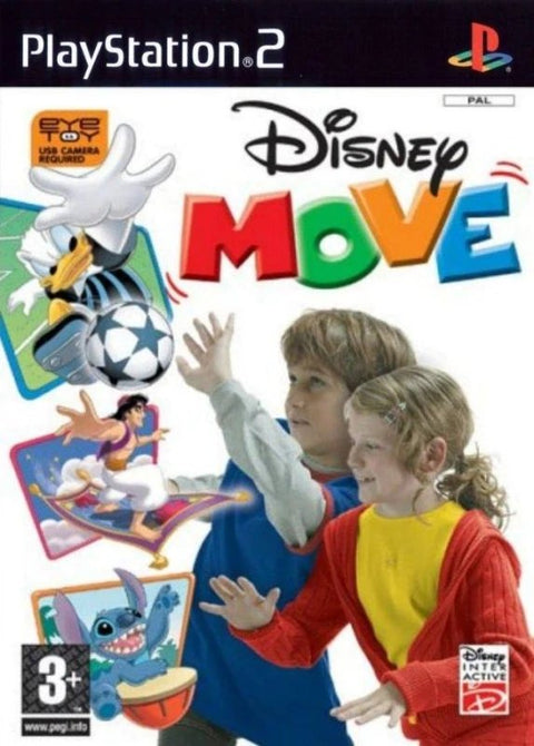 Playstation 2-Disney Move Tweedehands