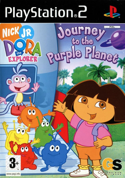 Playstation 2-Dora the Explorer: Journey to the Purple Planet Tweedehands