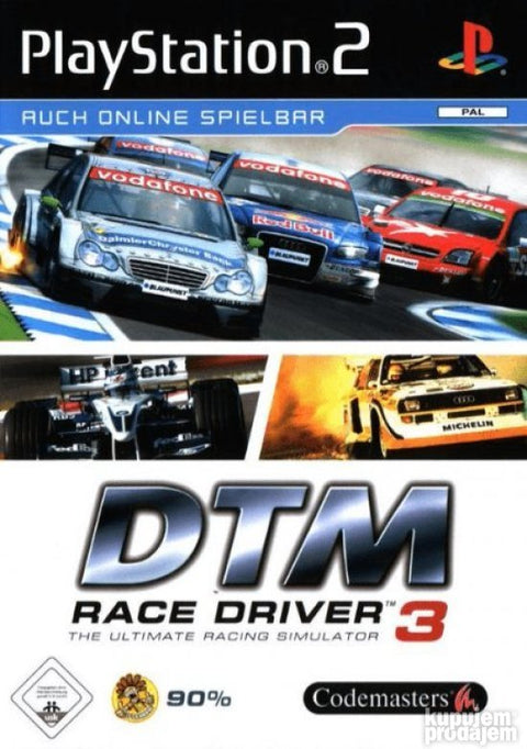 Playstation 2-DTM Race Driver 3 Tweedehands