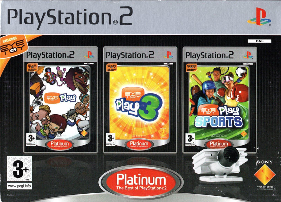 Playstation 2 Eye Toy Play Superpack Incl. Eye Toy Camera (Nieuw)