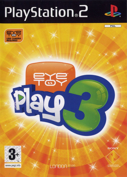 Playstation 2-EyeToy: Play 3 Tweedehands