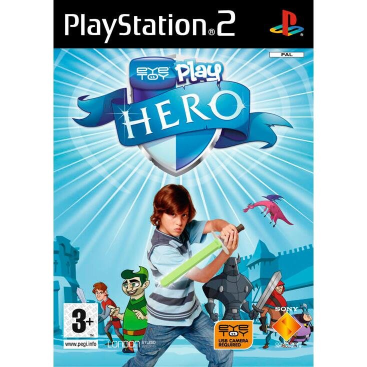 Playstation 2-EyeToy Play: Hero Tweedehands