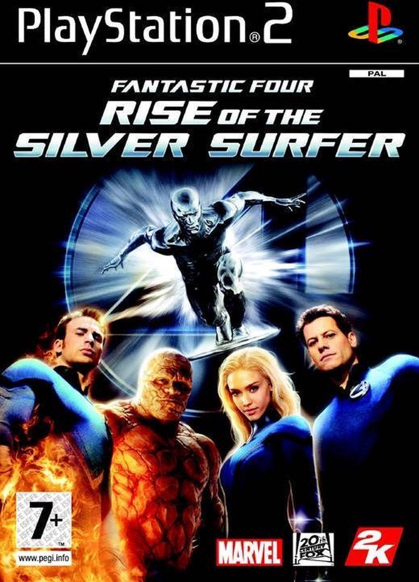 Playstation 2-Fantastic Four: Rise of the Silver Surfer Tweedehands