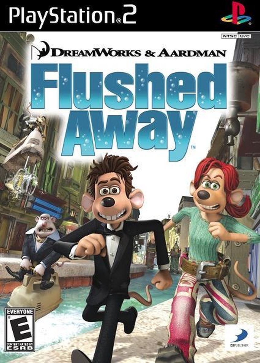 Playstation 2-Flushed Away Tweedehands