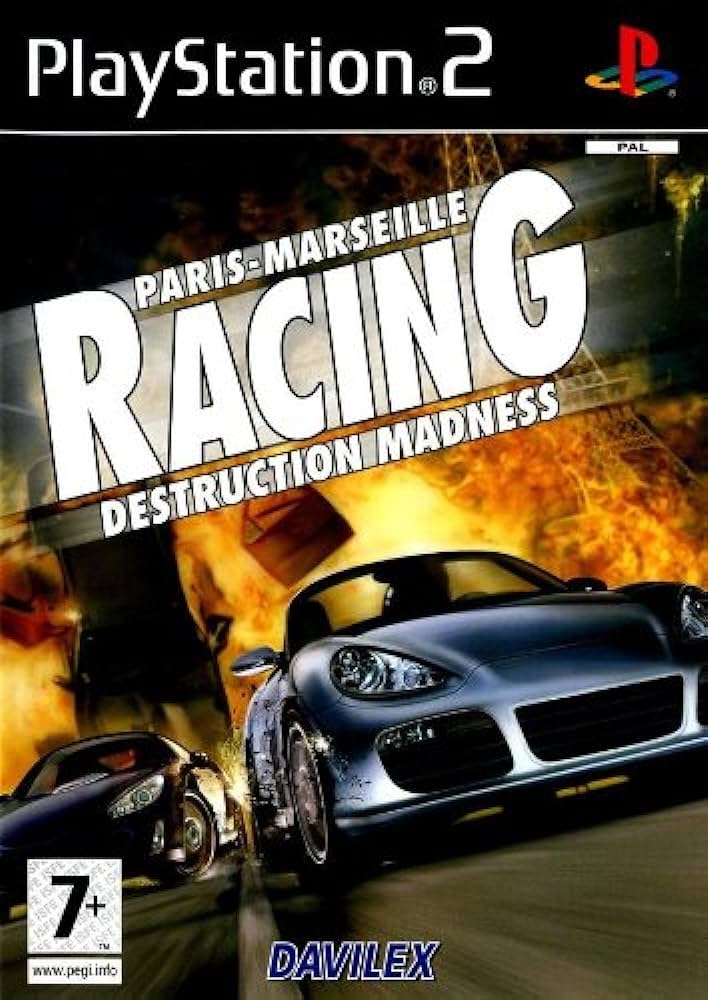 Playstation 2-Paris-Marseille Racing: Destruction Madness Tweedehands
