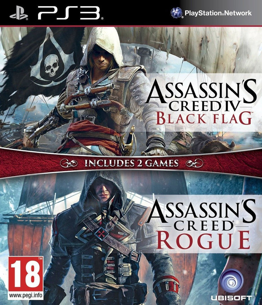 Playstation 3-Assassin's Creed: Black Flag & Rogue Tweedehands