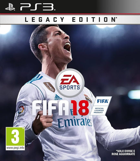 Playstation 3-FIFA 18 - Legacy Edition Tweedehands