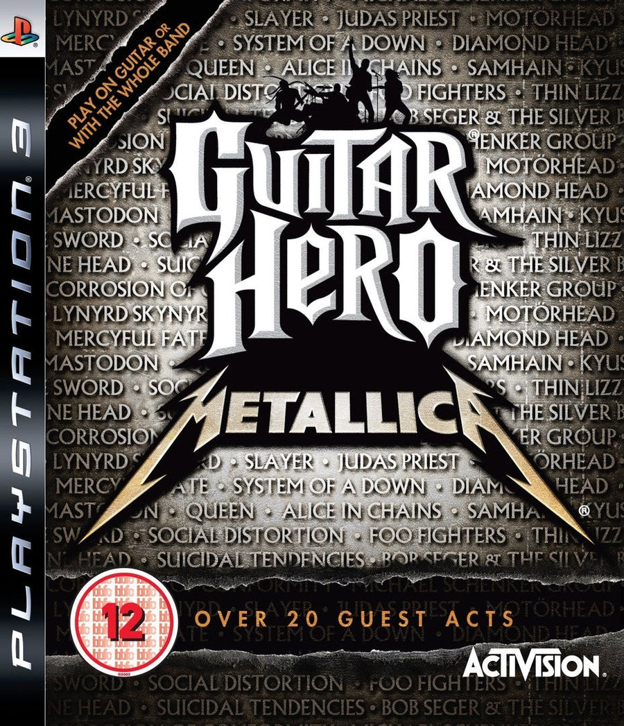 Playstation 3-Guitar Hero: Metallica (Geseald)
