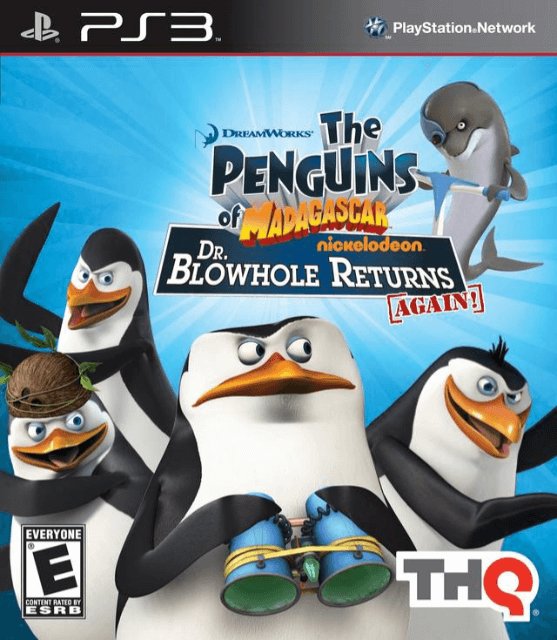Playstation 3-Penguins of Madagascar: Dr. Blowhole Returns Again Tweedehands