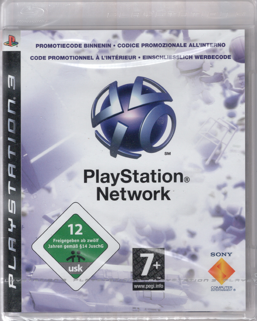 Playstation 3-Playstation Network Promotie Code - 4 Games Download (Geseald)