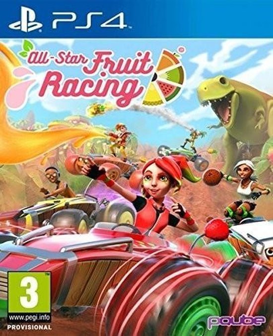 Playstation 4-All-Star Fruit Racing Tweedehands