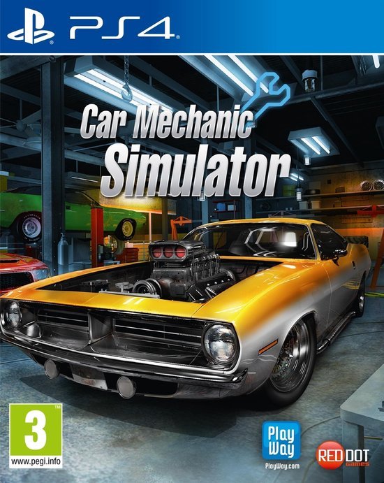 Playstation 4-Car Mechanic Simulator Tweedehands