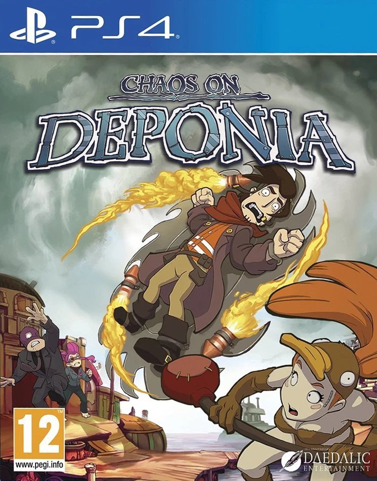 Playstation 4-Chaos on Deponia Tweedehands
