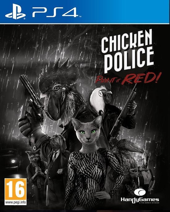 Playstation 4-Chicken Police: Paint It Red Tweedehands