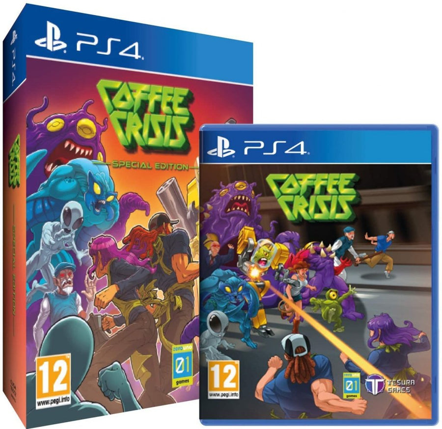 Playstation 4-Coffee Crisis: Special Edition Tweedehands