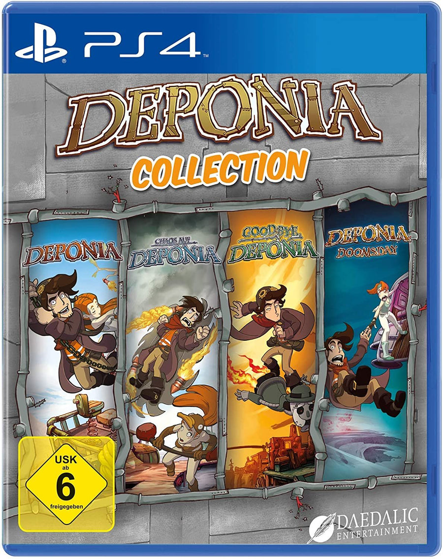 Playstation 4-Deponia Collection Tweedehands