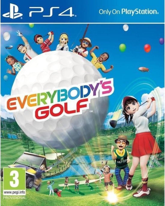 Playstation 4-Everybody's Golf Tweedehands