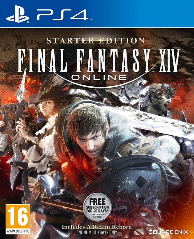 Playstation 4-Final Fantasy XIV Online: Starter Edition Tweedehands