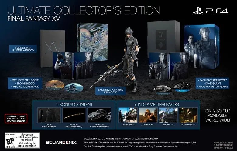 PlayStation 4-Final Fantasy XV Ultimate Collector's Edition Tweedehands
