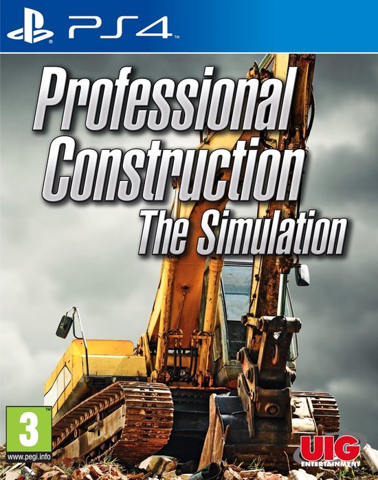 Playstation 4-Professional Construction - The Simulation Tweedehands