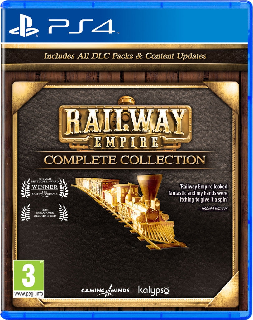 Playstation 4-Railway Empire: Complete Collection Tweedehands