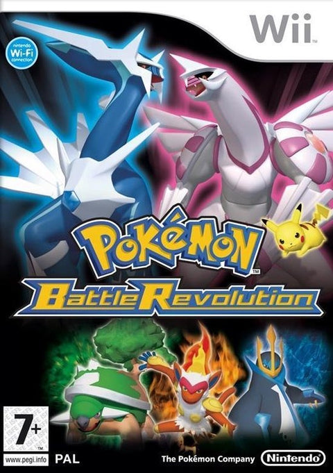 Nintendo Wii Pokémon Battle Revolution, doos voorkant, tweedehands