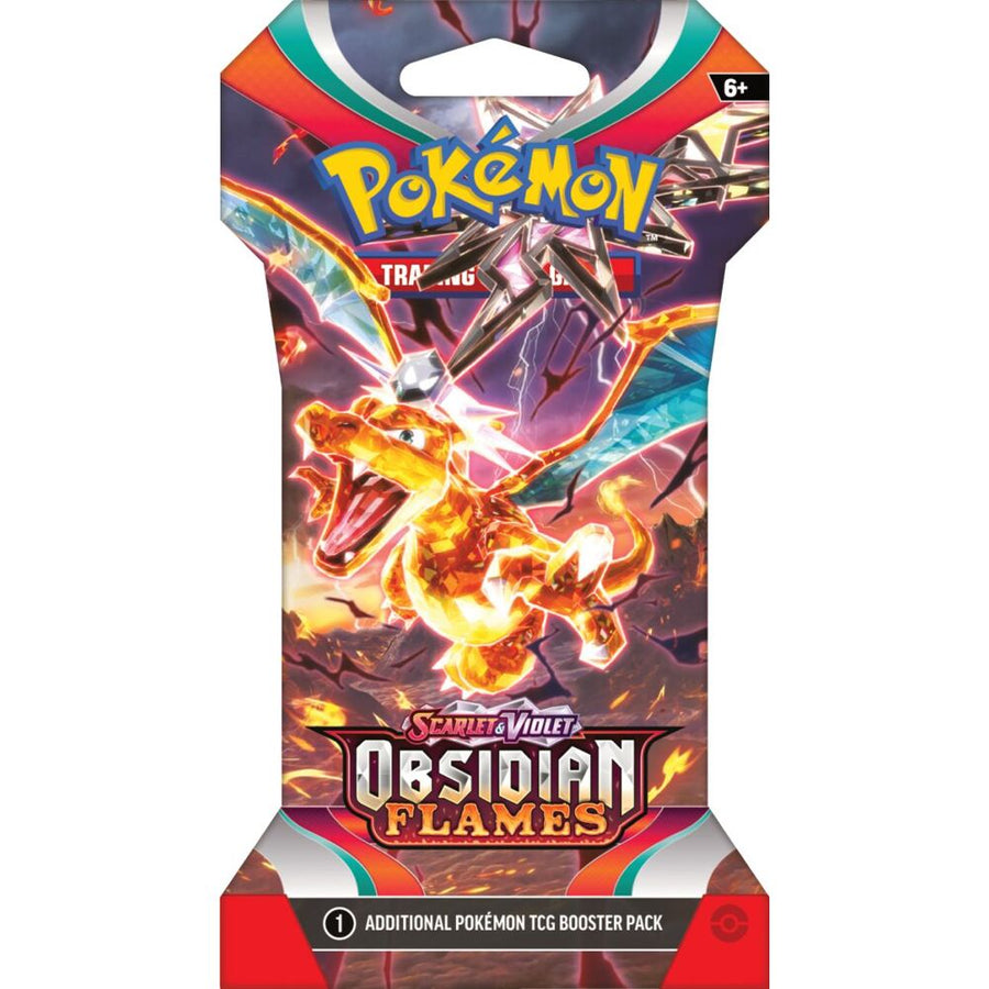 Pokemon-TCG Obsidian Flames Sleeved Booster Pack (Nieuw)
