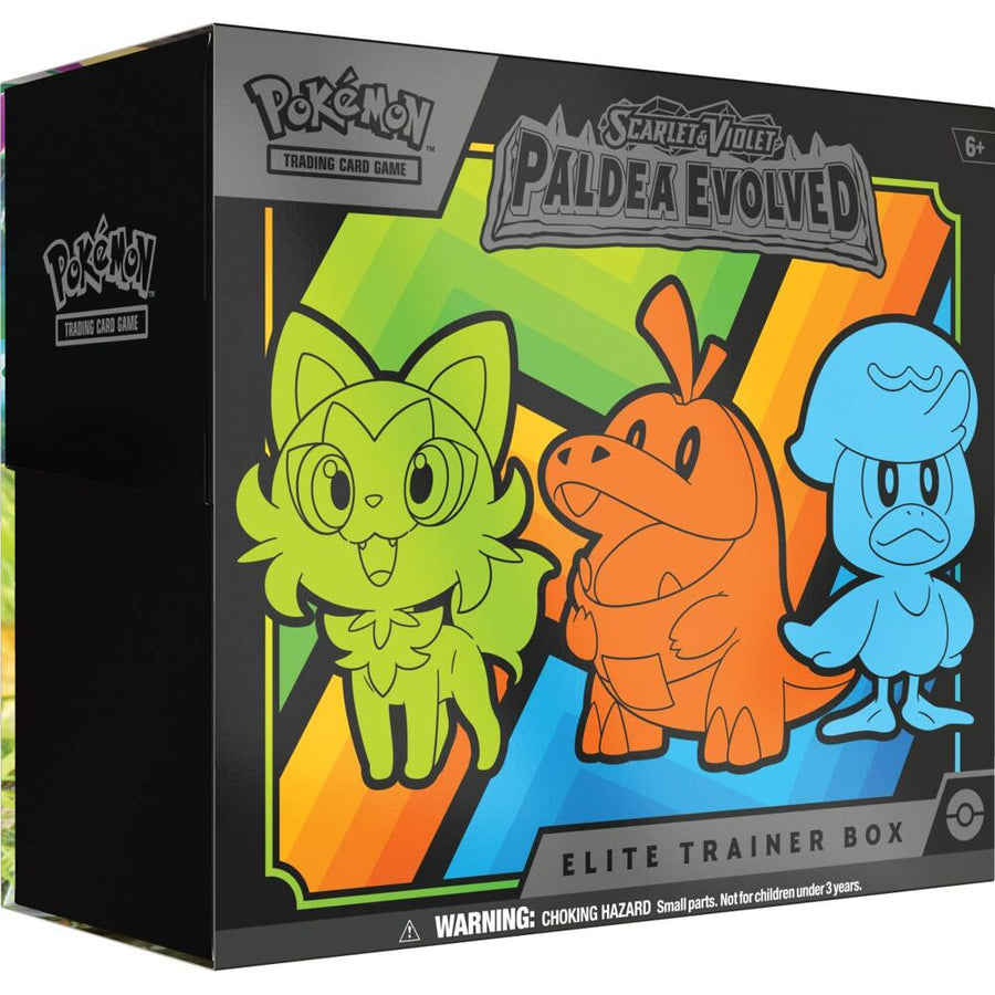 Pokemon-TCG Scarlet & Violet Paldea Evolved Elite Trainer Box (Nieuw)