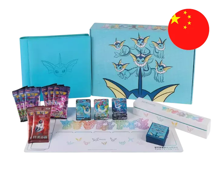 Pokemon-Vaporeon Eevee GX Gift Box - Chinese (Nieuw)