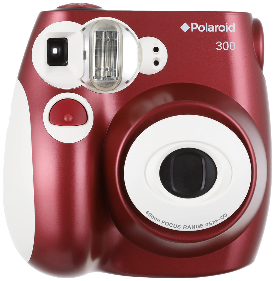 Polaroid-300 Instant Camera - Rood Tweedehands