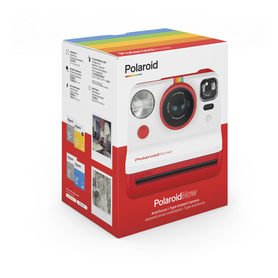 Polaroid-Now Autofocus i-Type Instant Camera - Rood (In doos) Tweedehands