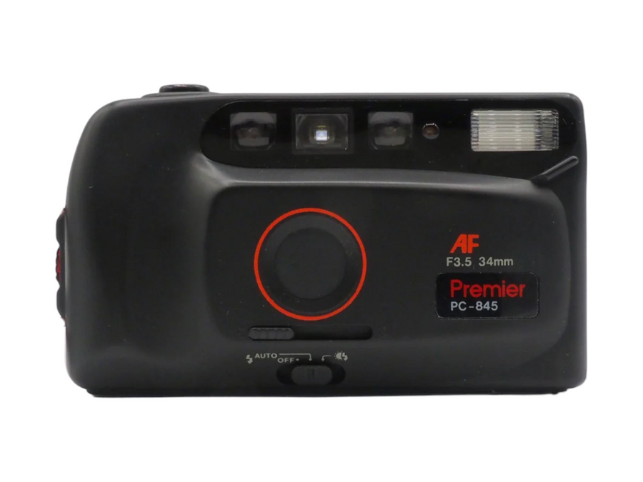 Premiere-PC-845 35mm Zoom Point and Shoot Film Camera (Incl. case) Tweedehands