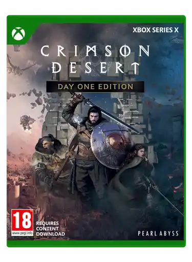 Xbox Series X Crimson Desert Day One Edition, doos voorkant, tweedehands