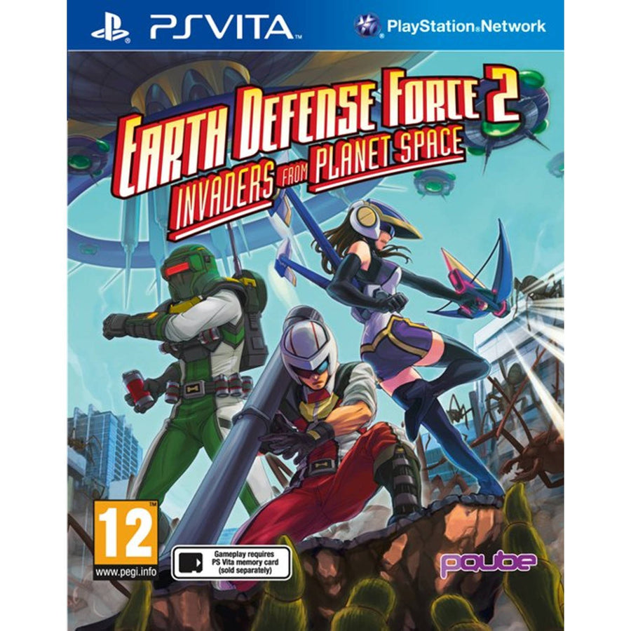 PS Vita-Earth Defense Force 2: Invaders From Planet Space Tweedehands