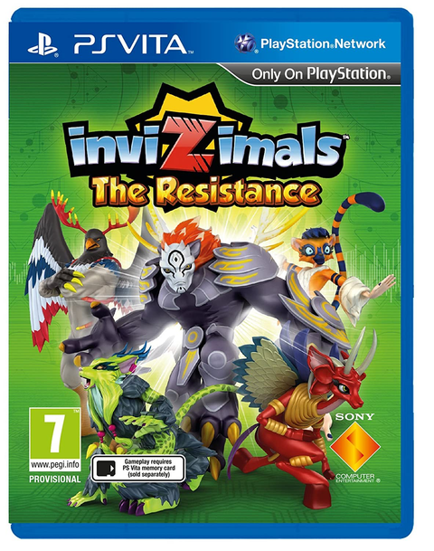 PS Vita-Invizimals: The Resistance (Geseald)