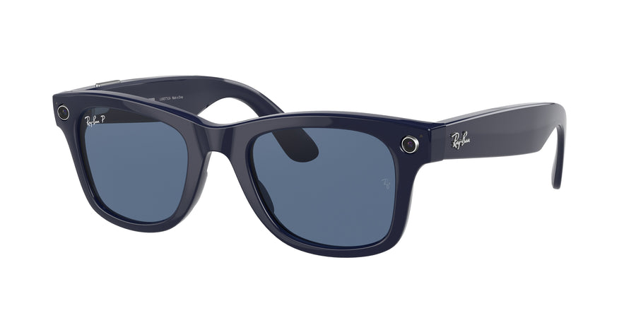 Ray-ban-Stories RW4002 65582V Wayfarer Zonnebril Camera Tweedehands
