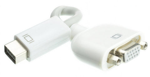 Mini-DVI naar VGA Adapter Kabel - Wit