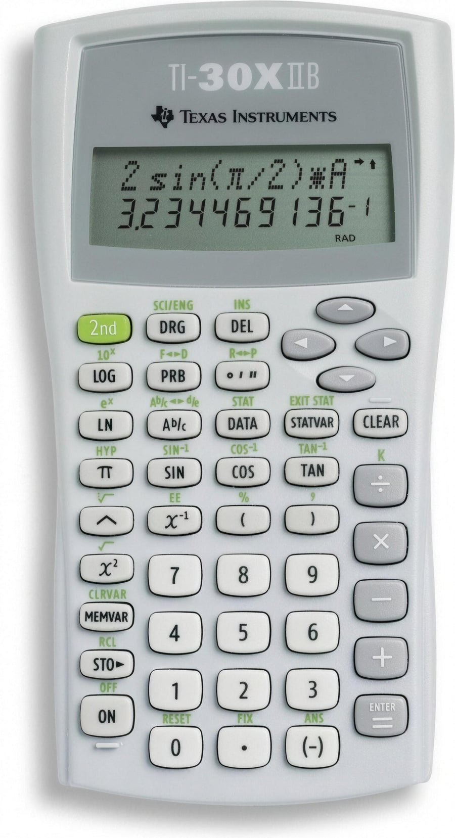 TI-30X IIB Wetenschappelijke Rekenmachine