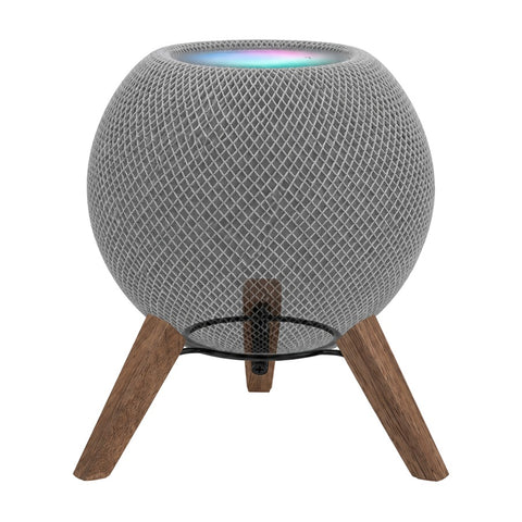 TriPod Standaard voor Apple HomePod mini - Walnoot